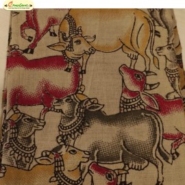 Kalamkari Pichwai Blouse Piece